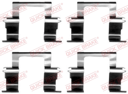 Accessory Kit, disc brake pad